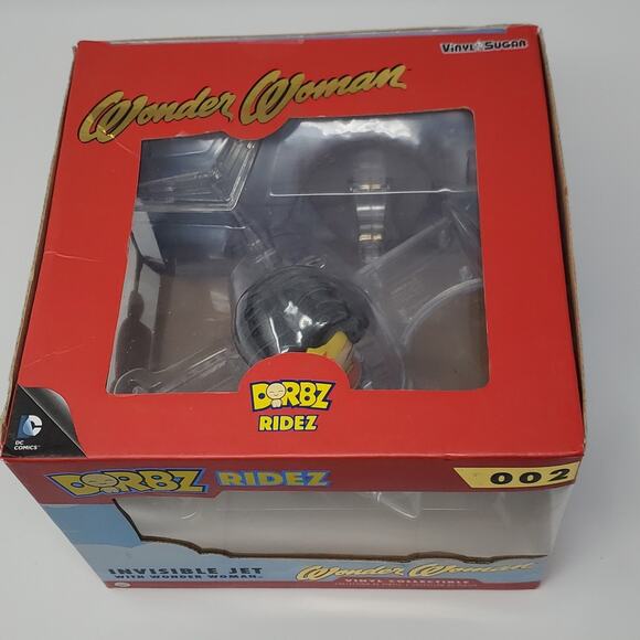 Dorbz Rides 002 Wonder Woman Invisible Jet Vinyl Sugar Collectible DC Comics - Picture 5 of 6